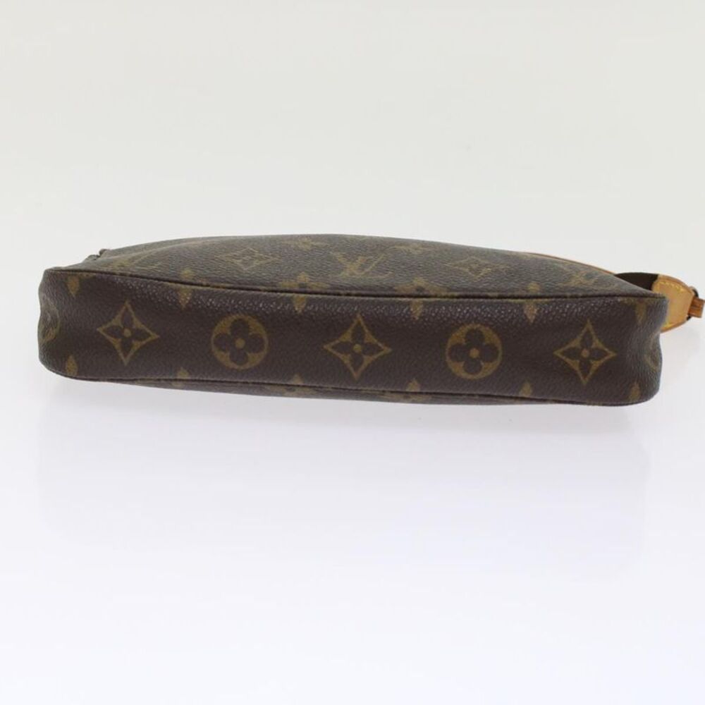 Louis Vuitton Pochette Accessoires Brown Canvas Clutch Bag (Pre-Owned) - Picture 3 of 12